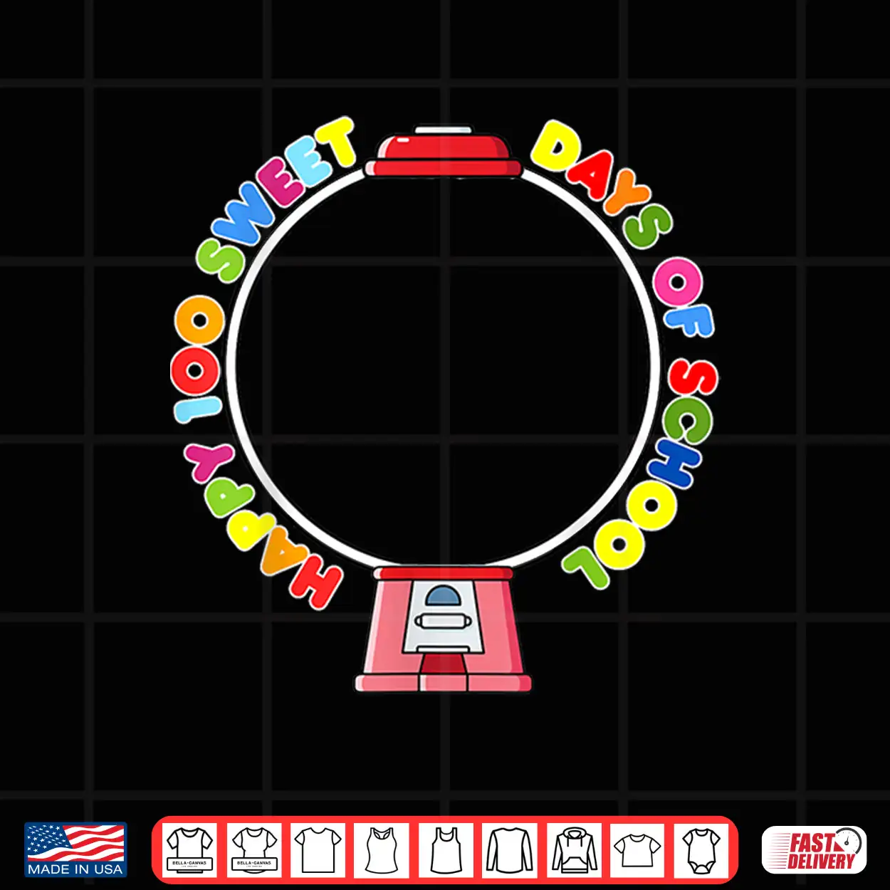 100 Days Of School Gumball Machine Empty Easy Diy 100Th Day Shirt 100 Days Of School Gumball Machine Empty Easy Diy 100Th Day Shirt