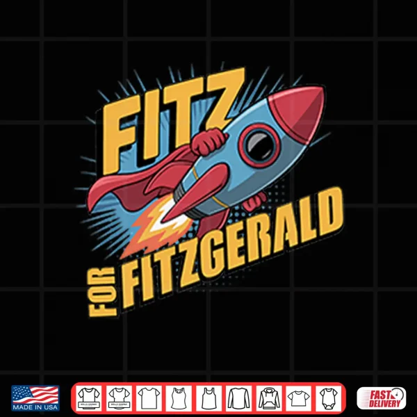 Design Fitz For Fitzgerald Rocketship Shirt