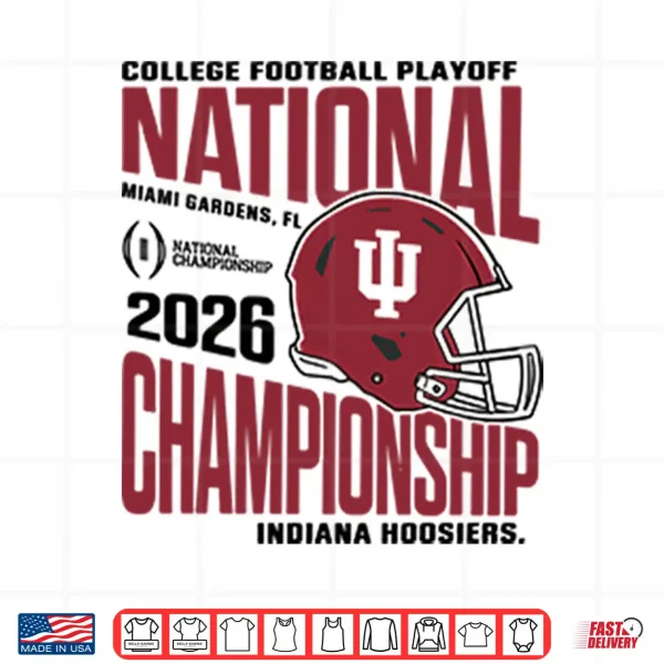 Design Indiana Hoosiers Cfp National Championship 2026 Shirt