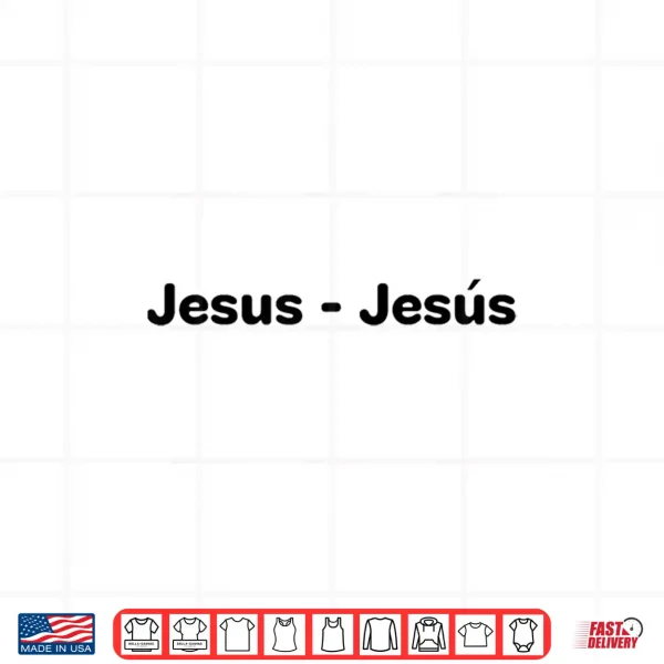 Design Jesus Front And Back Shirt