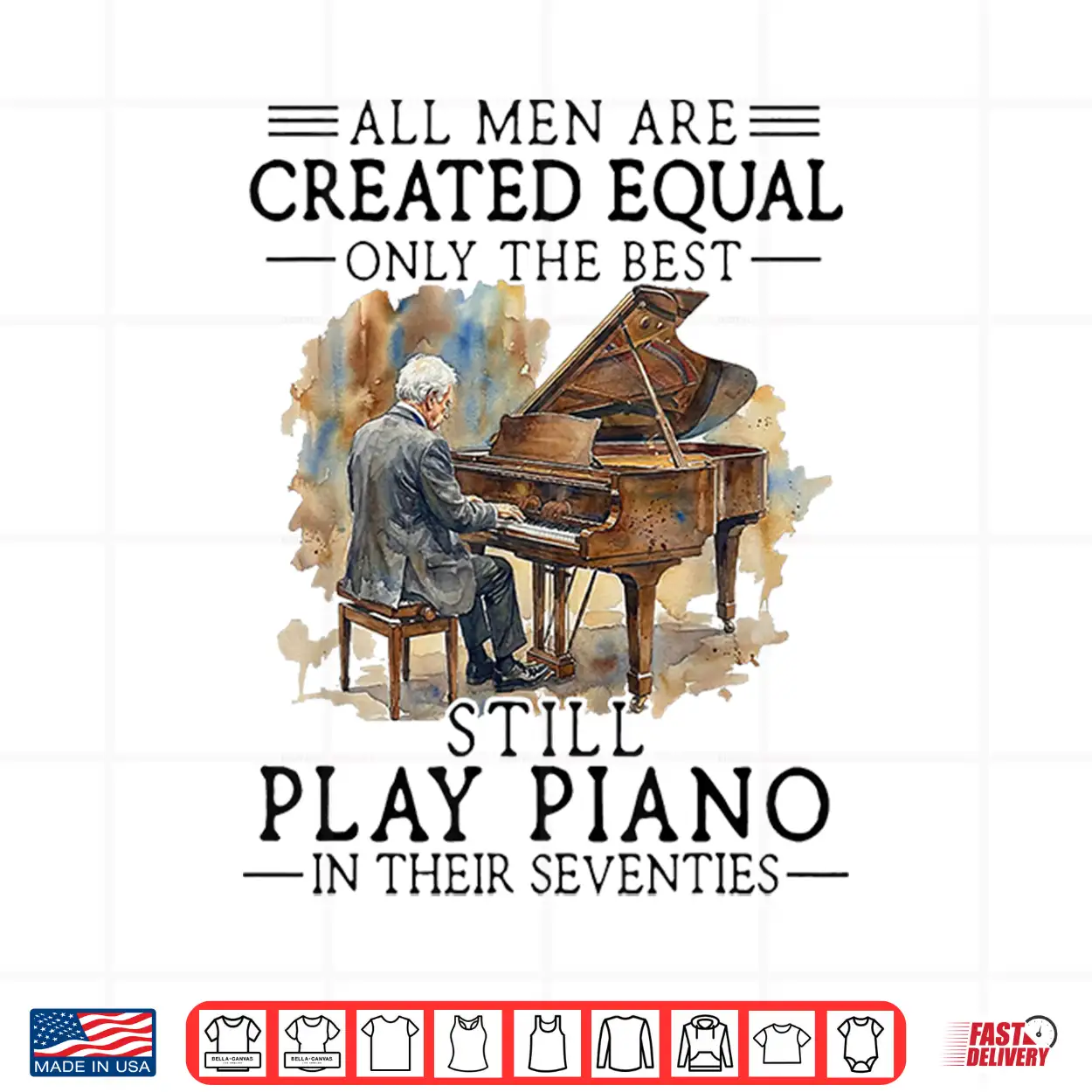 Old Man All Men Are Created Equal Shirt Old Man All Men Are Created Equal Shirt