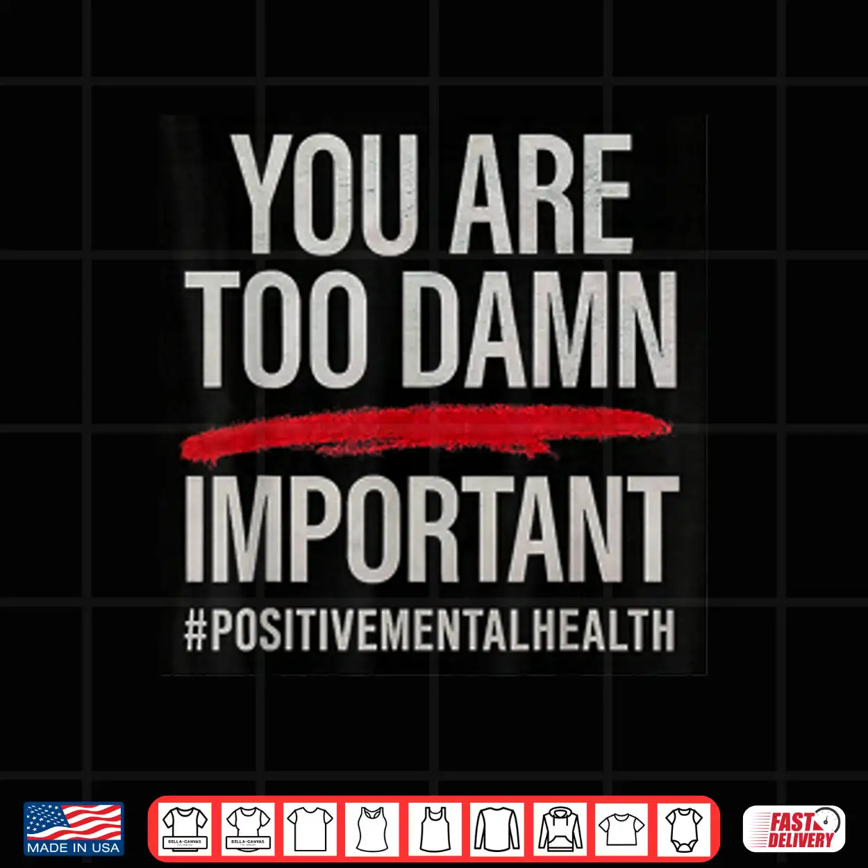 Too Damn Important Shirt Too Damn Important Shirt