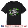 Happy St Patricks Day Shamrock Irish Funny Men Women Kids Shirt