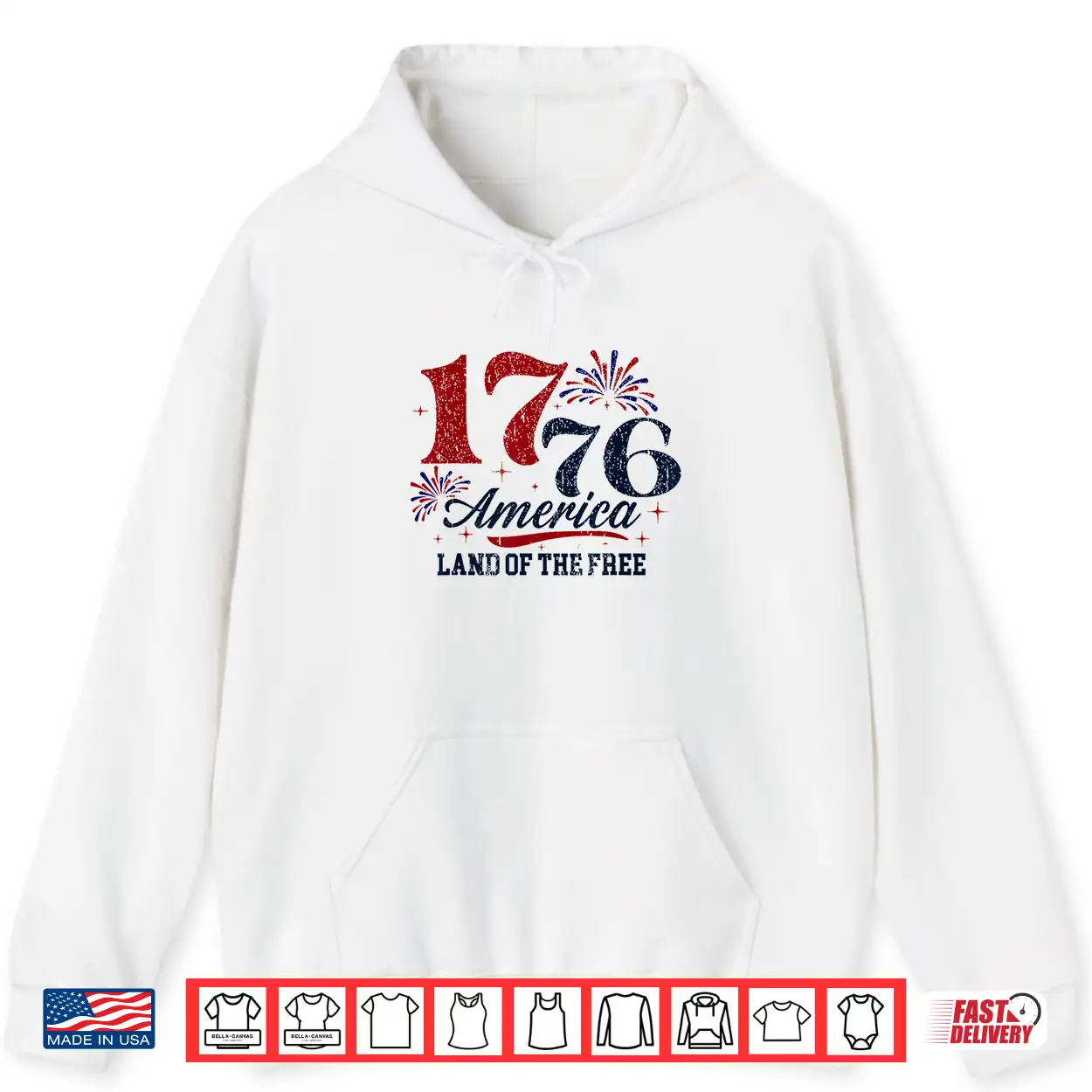 1776 America Land Of The Free Shirt 1776 America Land Of The Free Shirt