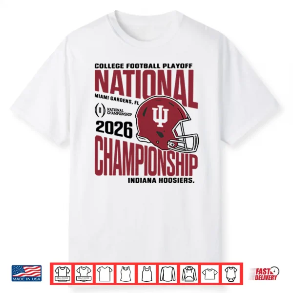 Indiana Hoosiers Cfp National Championship 2026 Shirt