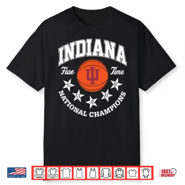 Indiana Hoosiers National Champions 2025 Shirt