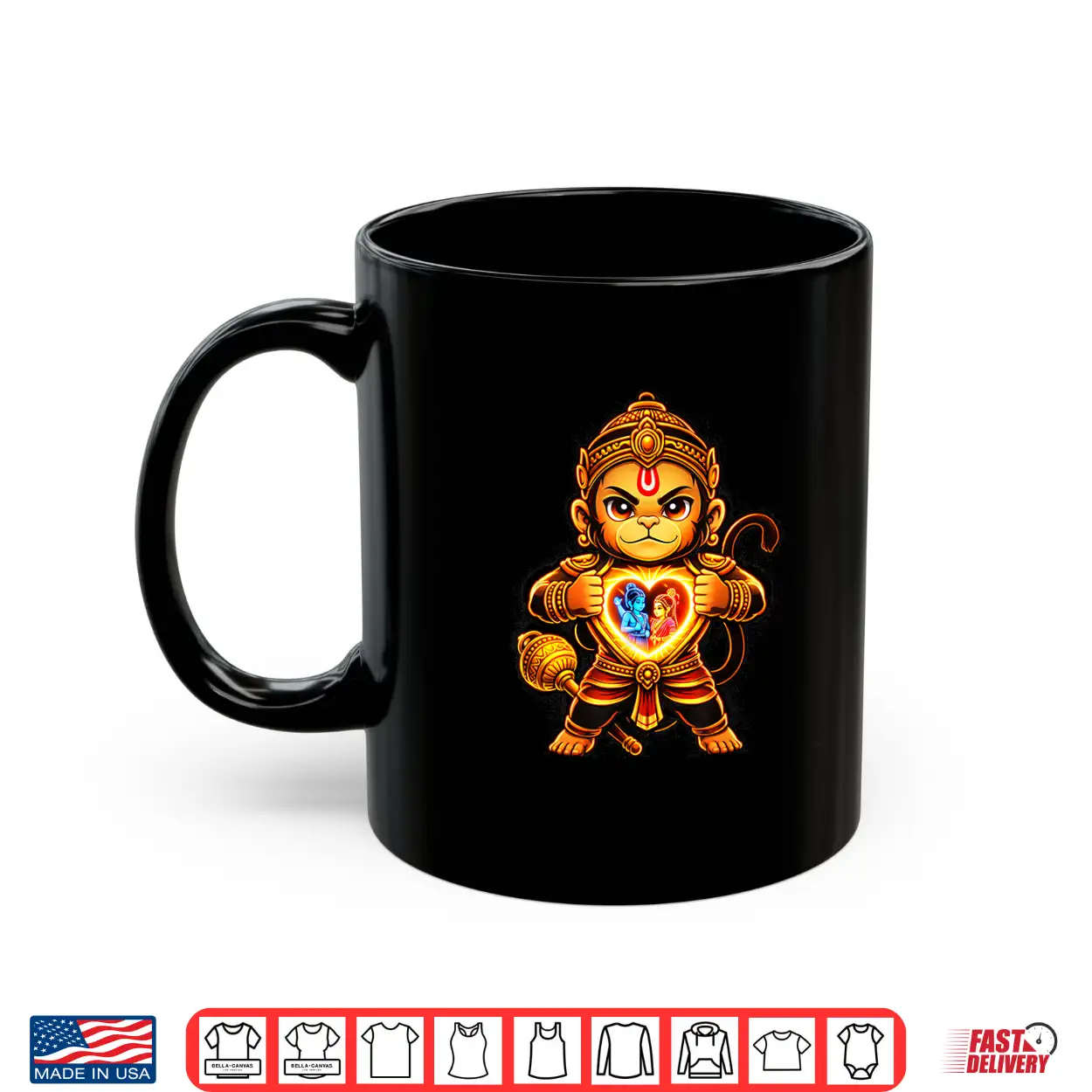 Hanumanji Hanuman Hindu Monkey God Lover Devotee Shirt Hanumanji Hanuman Hindu Monkey God Lover Devotee Shirt