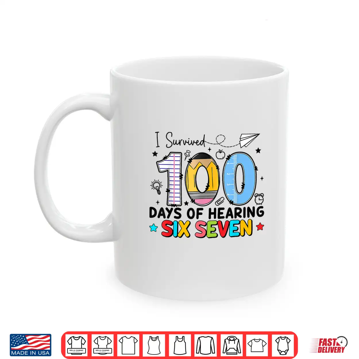 I Survived 100 Days Of Hearing 67 Preppy 100Th Teacher Kids Shirt I Survived 100 Days Of Hearing 67 Preppy 100Th Teacher Kids Shirt