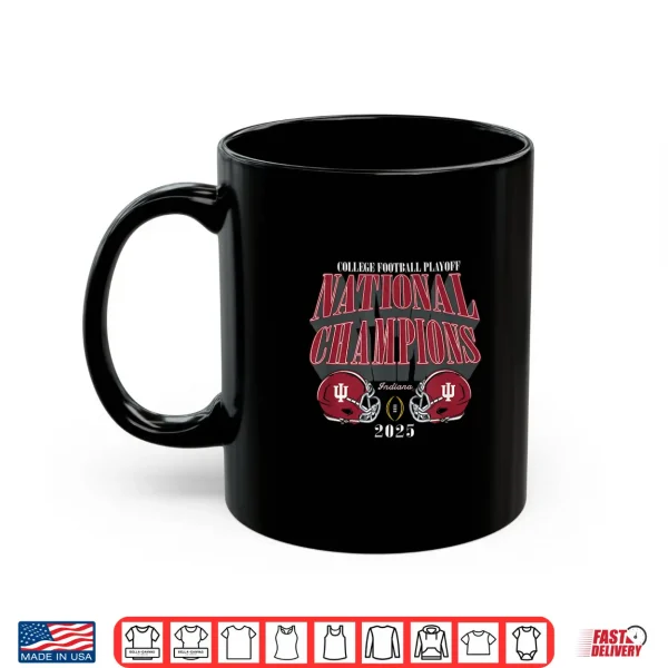 Mug Indiana Hoosiers National Champs 2025 Football Cfp Lombardi Shirt