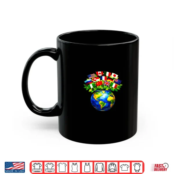 Mug Peace Global Harmony Earth Naturetse International Style Shirt