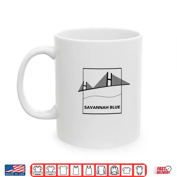 Mug Savannah Blue Design Shirt