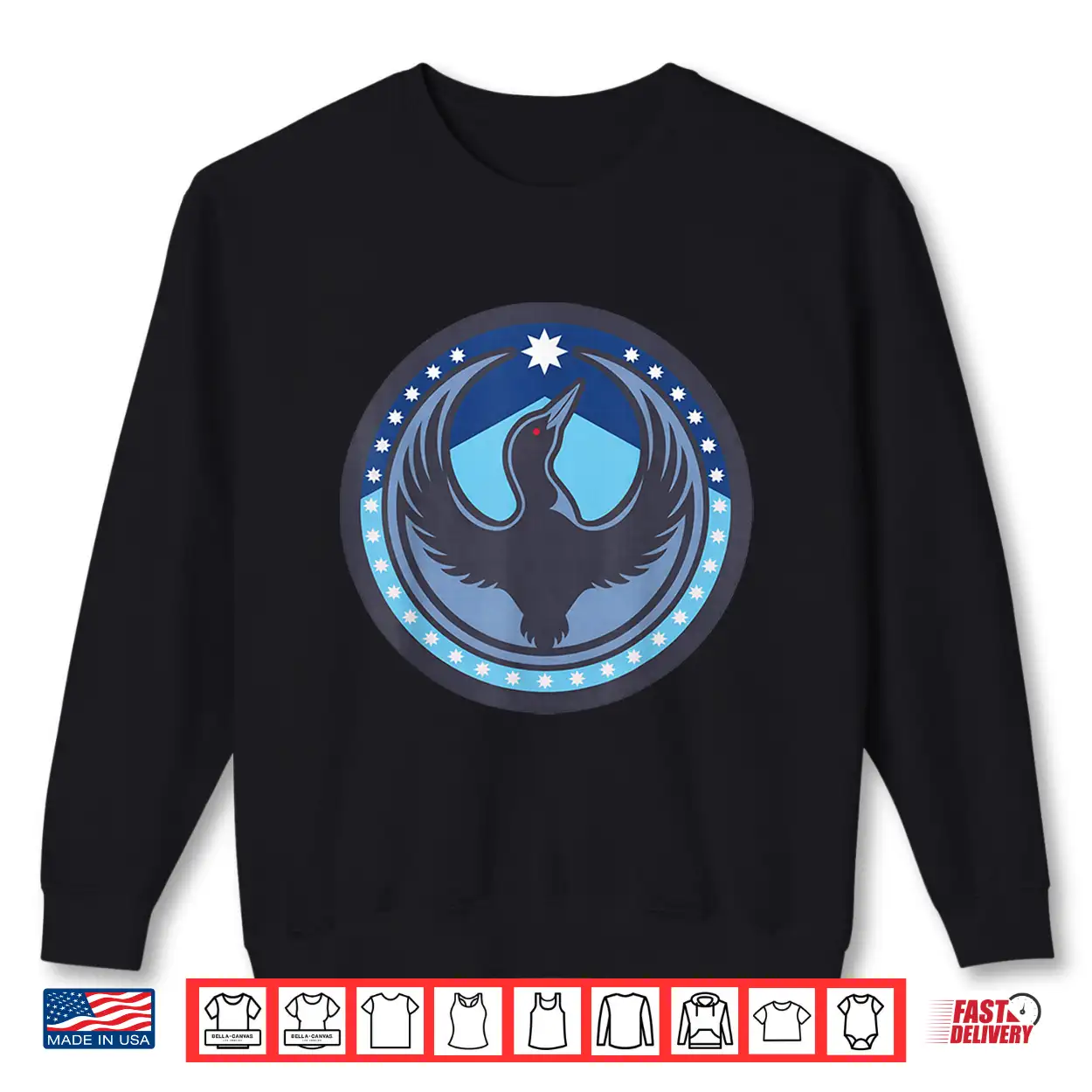 Minnesota Rebel Loon New Mn State Flag Shirt Minnesota Rebel Loon New Mn State Flag Shirt
