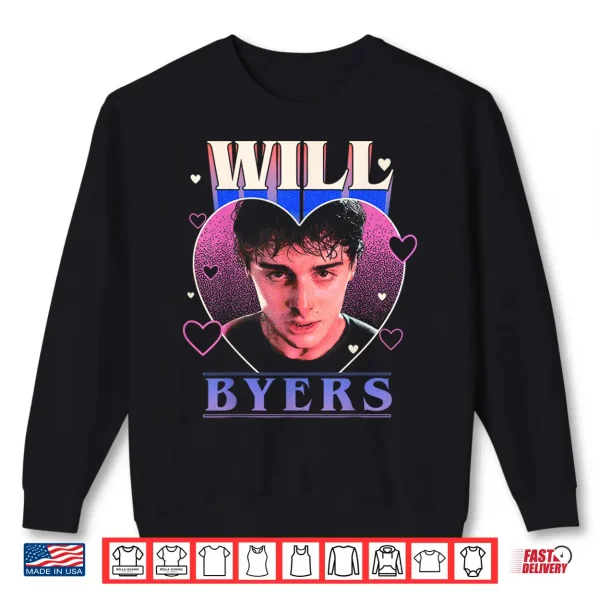 Stranger Things Valentine'S Day Will Byers Will You Be Mine Shirt 2 Sweatshirt Stranger Things ValentineS Day Will Byers Will You Be Mine Shirt