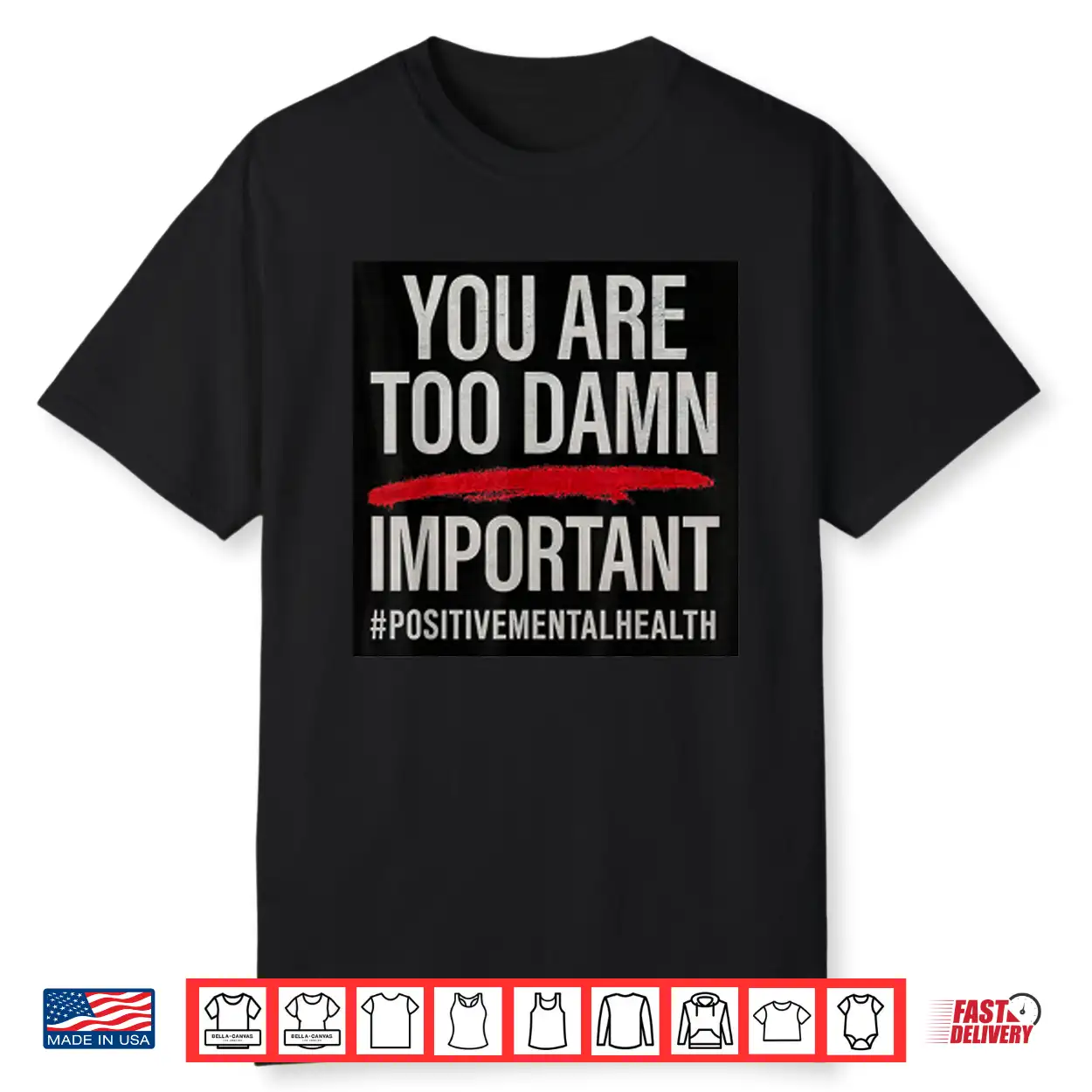 Too Damn Important Shirt Too Damn Important Shirt