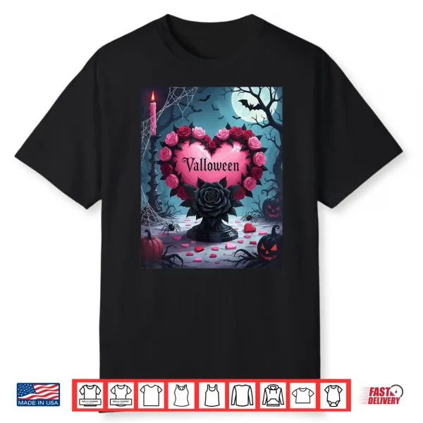 Valloween Romance And Menace Shirt