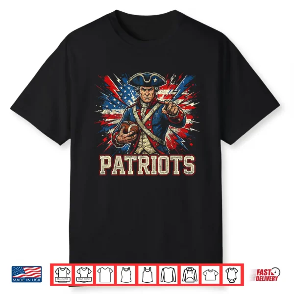Vintage Patriots High School Spirit Go Patriots Love Shirt