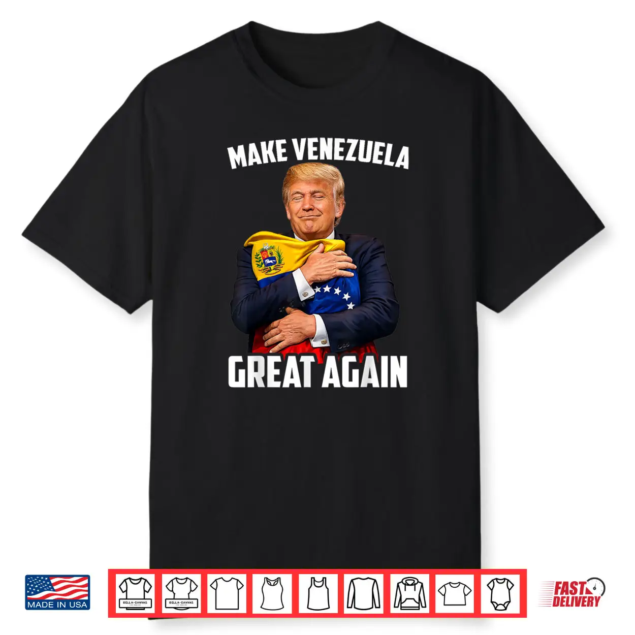American Venezuela Flag Support Freedom Equality Venezuelan Shirt