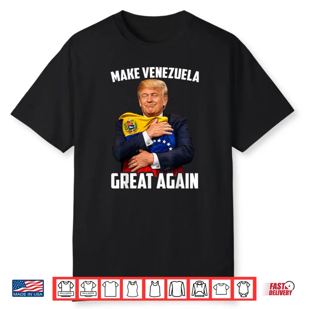 American Venezuela Flag Support Freedom Equality Venezuelan Shirt
