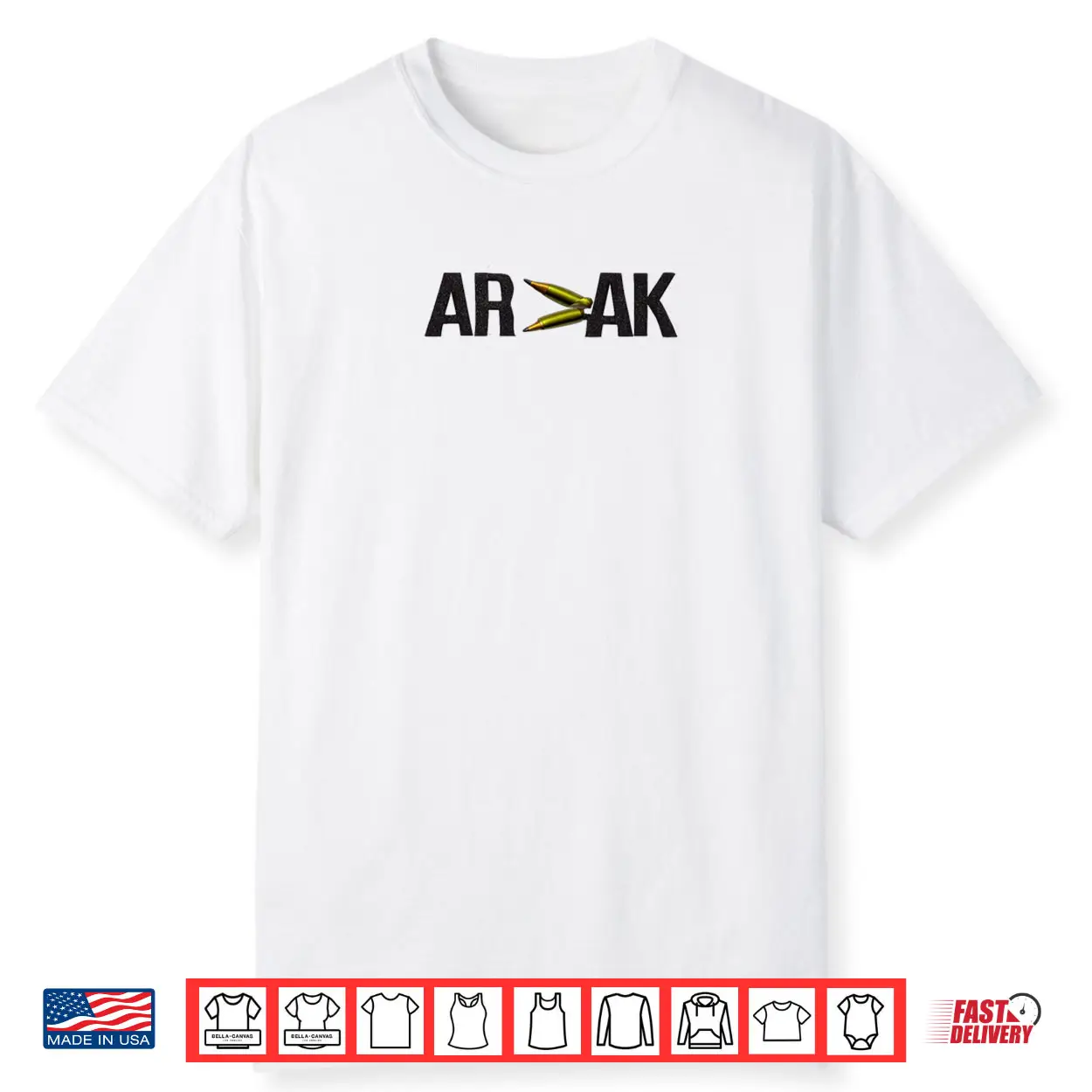AR Greater Than AK Shirt