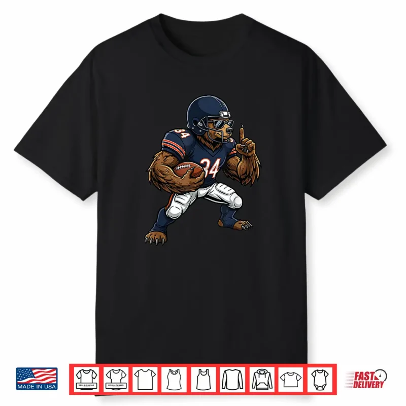 Bear Game Day For Men Women And Kids Shirt