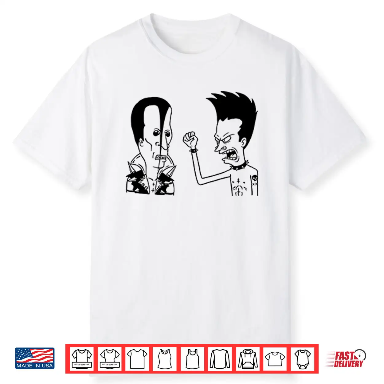 Beavis And ButtHead Misfits Shirt