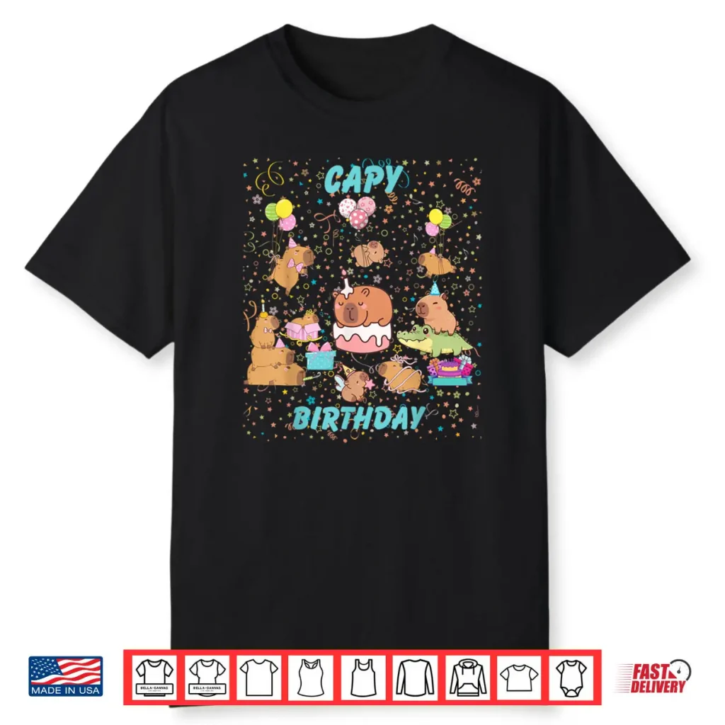 Capy Birthday Shirt 1 Capy Birthday Shirt