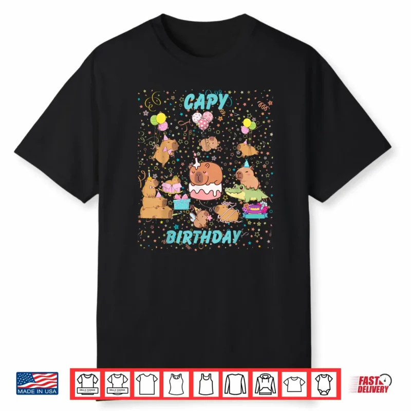 Capy Birthday Shirt