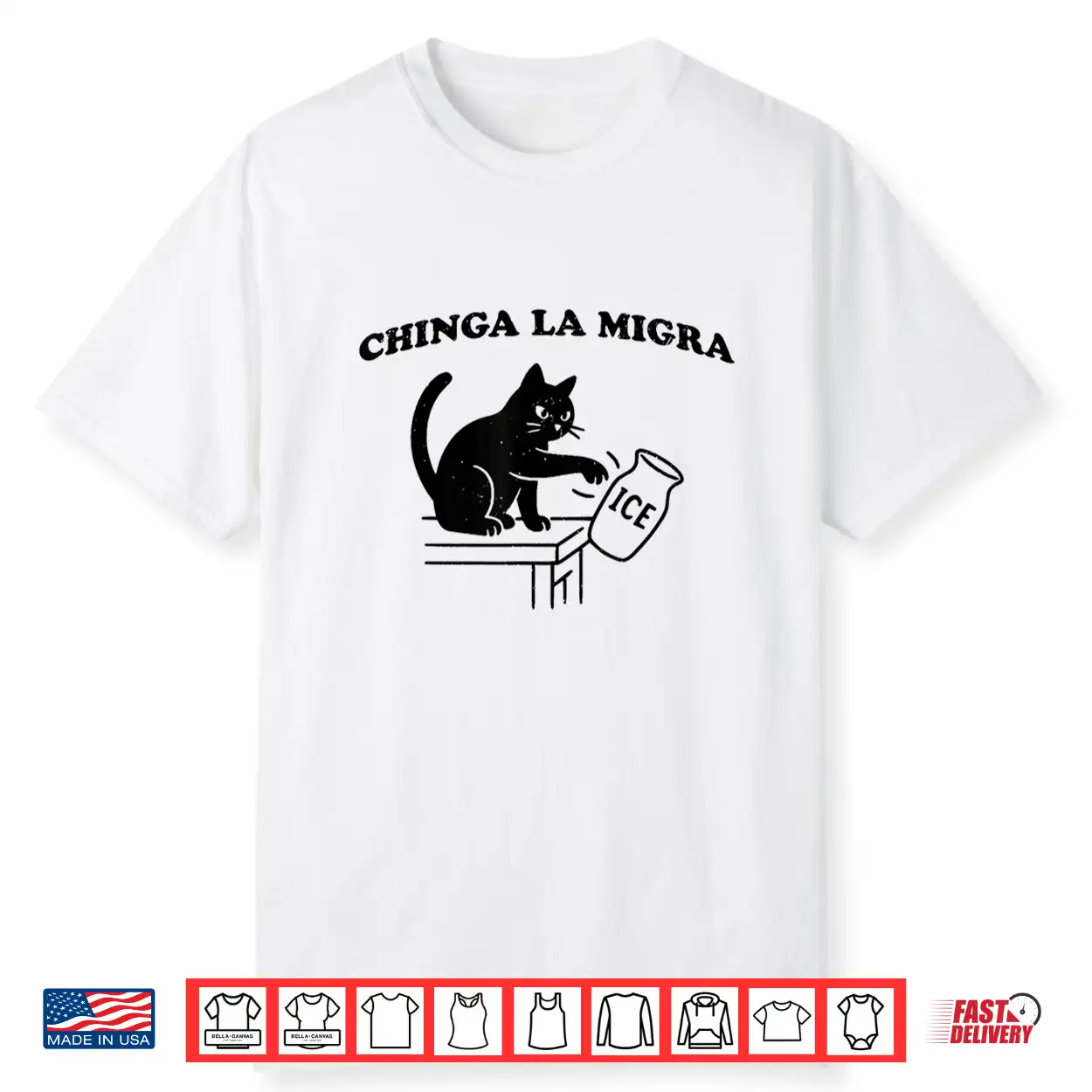 Chinga La Migra Ice Shirt