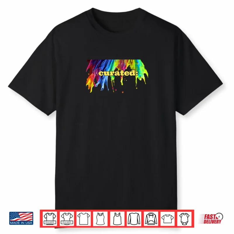 CURATED Paint Design Shirt