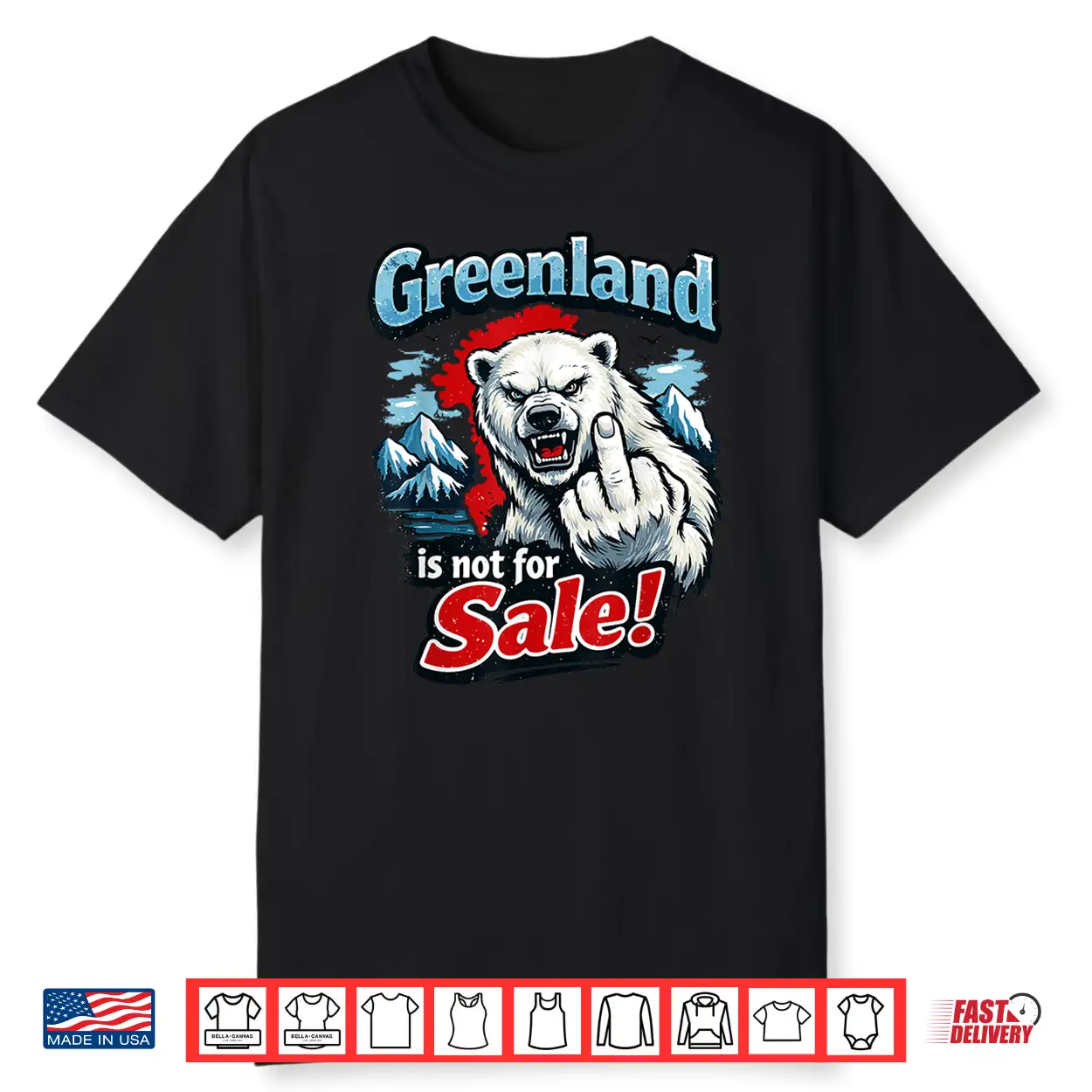Greenland Is Not For Sale Shirt