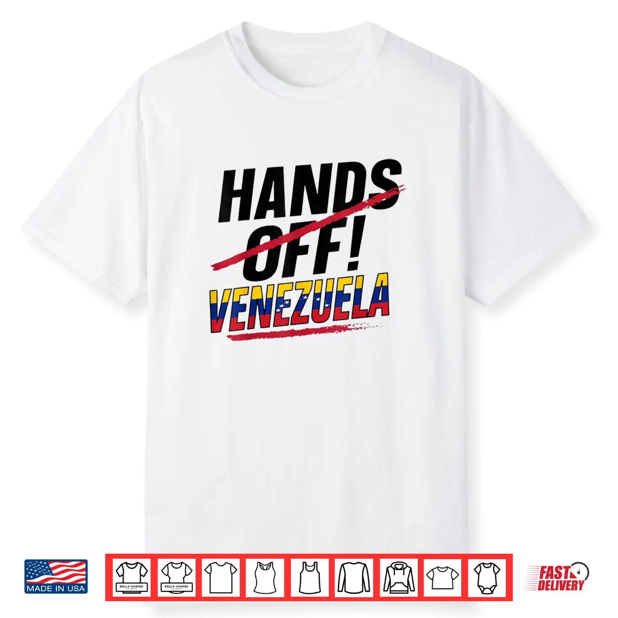Hands Off Venezuela Art Shirt