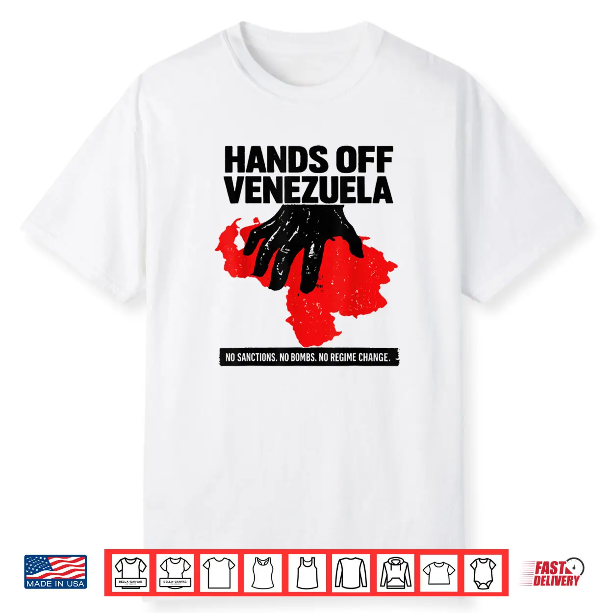 Hands Off Venezuela No Sanctions. No Bombs. No Regime Change Shirt
