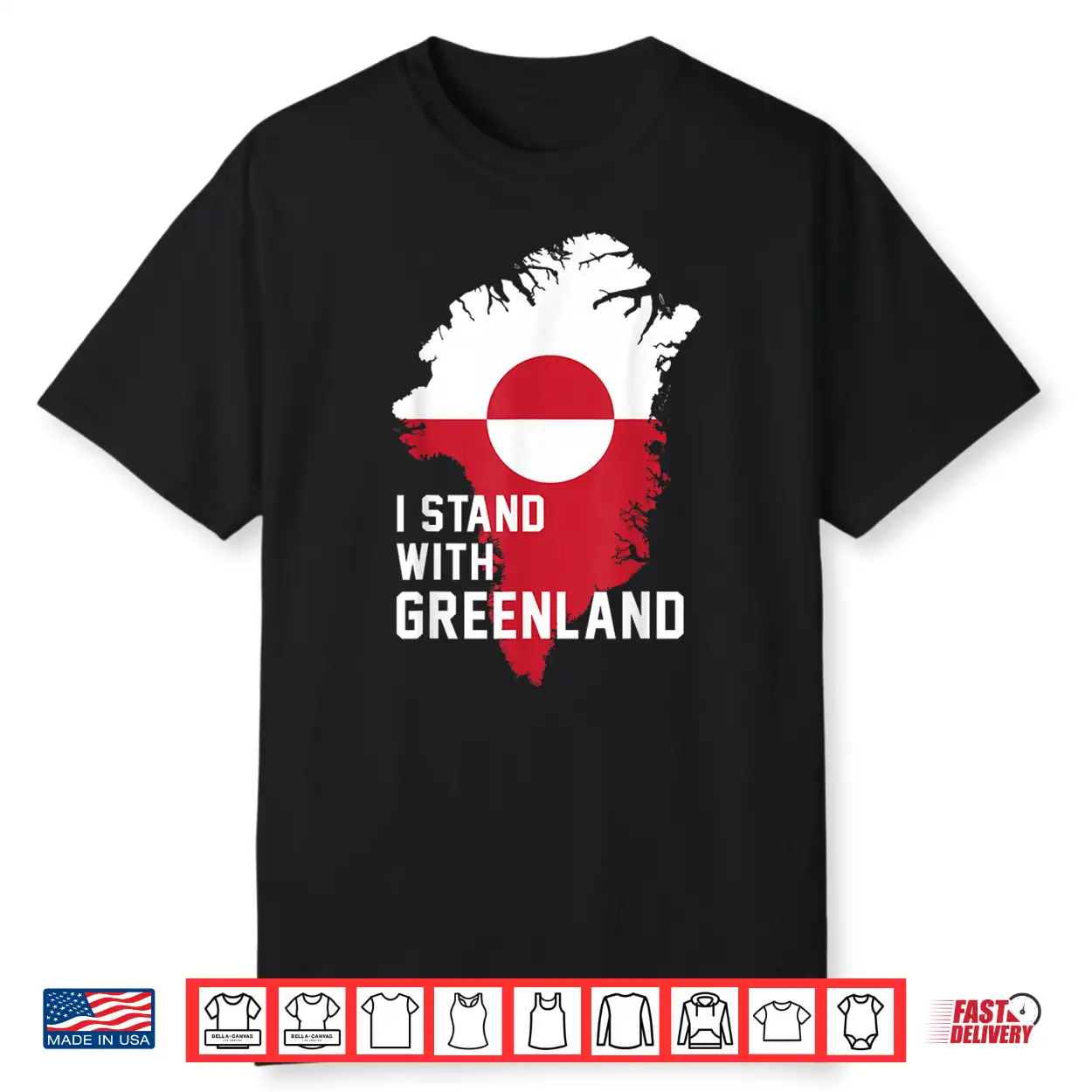 I Stand With Greenland Support Greenlanders Shirt