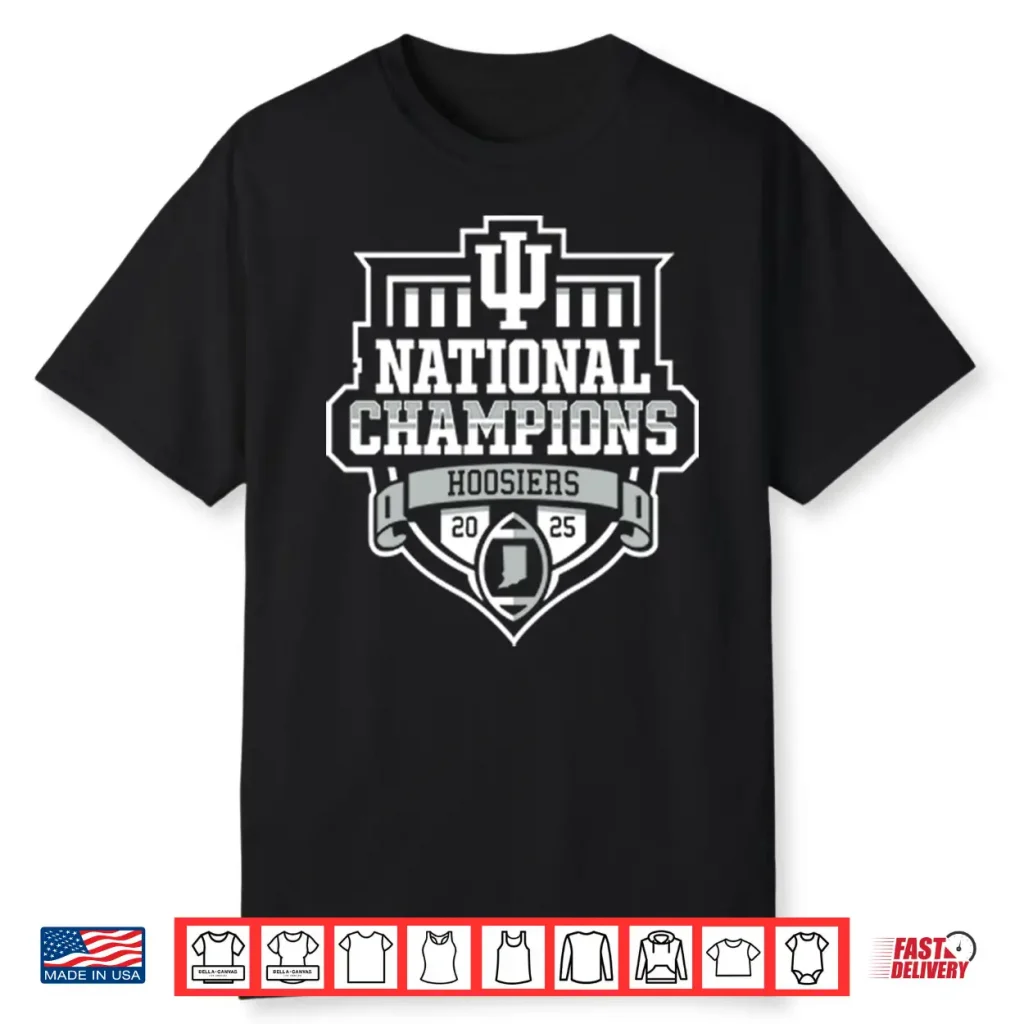 Indiana Hoosiers 2025 Football National Champions Shirt