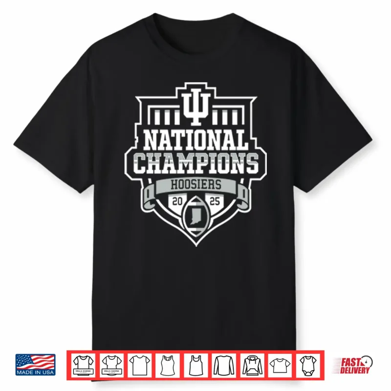 Indiana Hoosiers 2025 Football National Champions Shirt