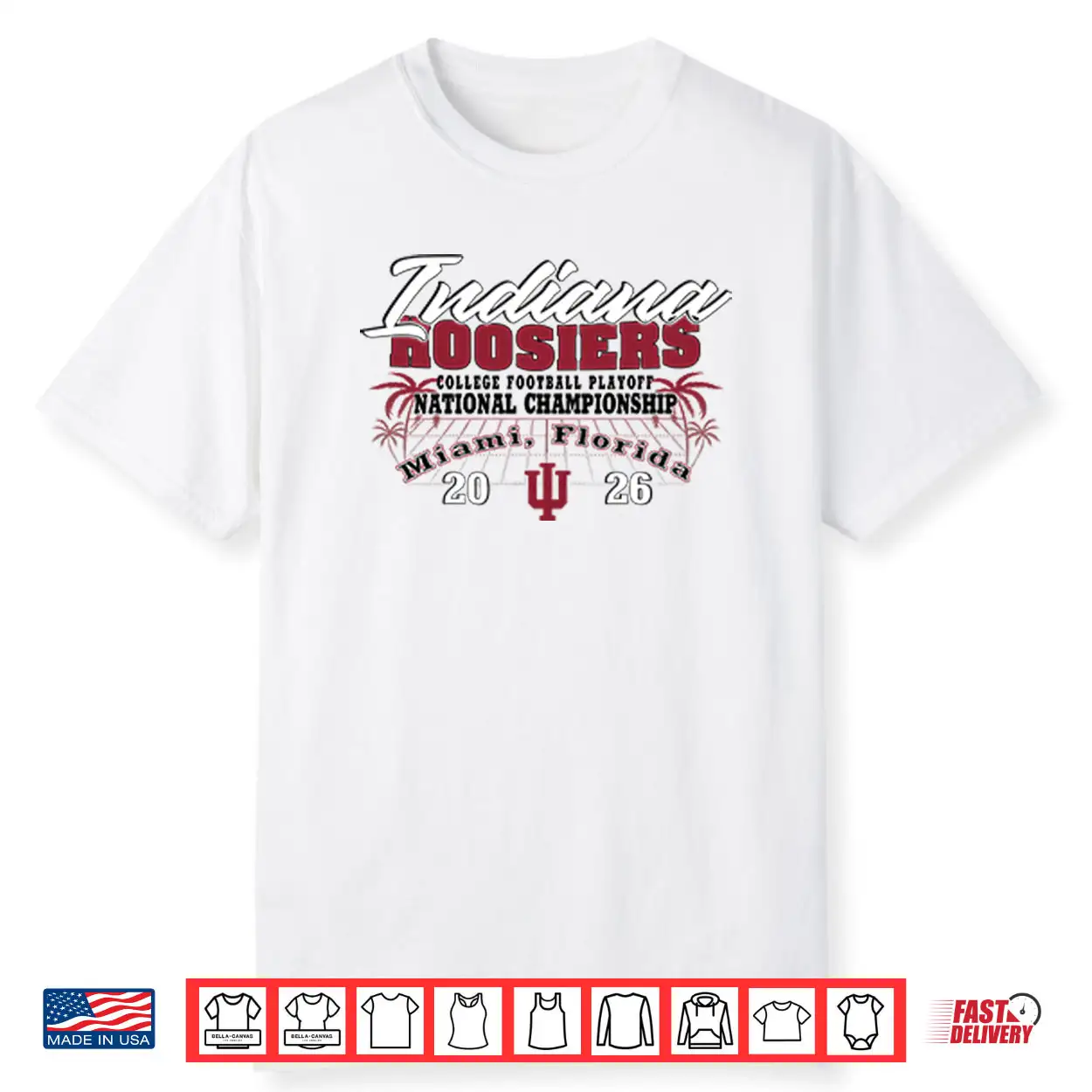 Indiana Hoosiers CFP National Championship 2026 Shirt