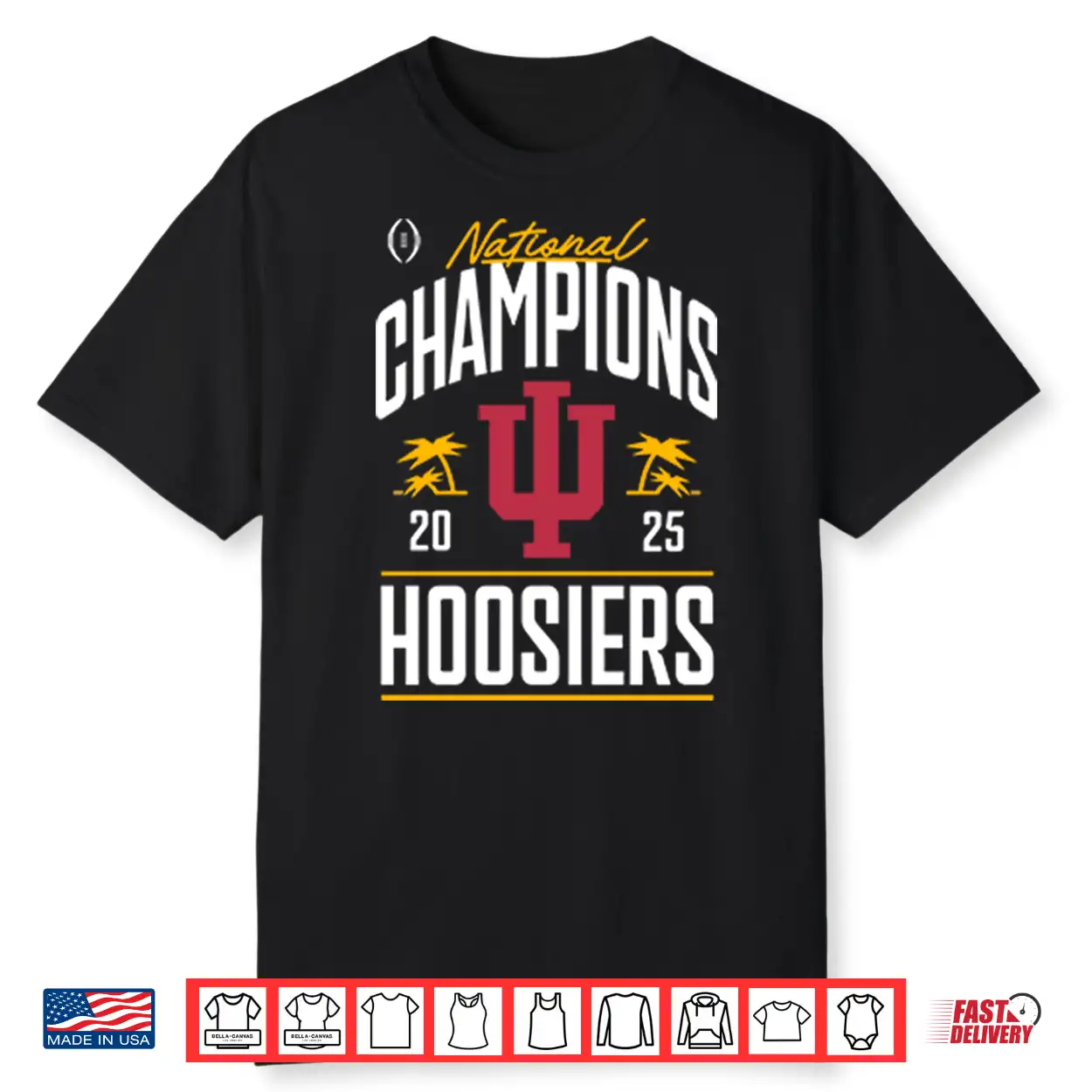Indiana Hoosiers College Football Playoff National Champions Shirt