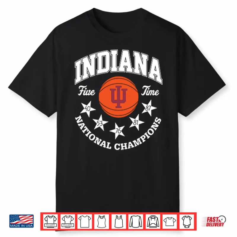 Indiana Hoosiers National Champions 2025 Shirt