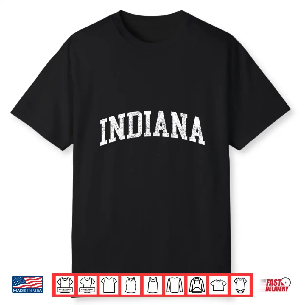 Indiana Throwback Design Classic Shirt