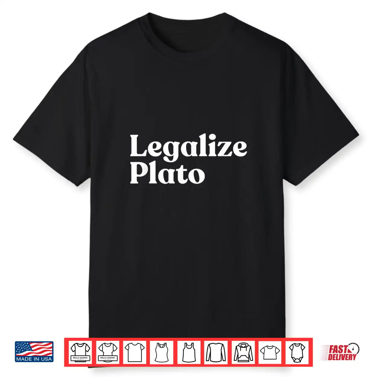 Legalize Plato Philosophy Humor Ancient Greek Thinker Meme Shirt