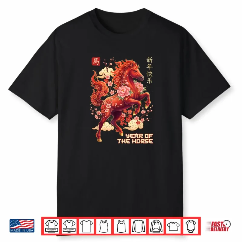 Lunar New Year Chinese New Year 2026 Year of The Horse Shirt