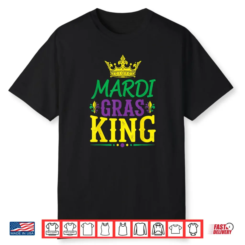 Mardi Gras King Carnival Jester Beads Parade Festival Shirt 1 Mardi Gras King Carnival Jester Beads Parade Festival Shirt