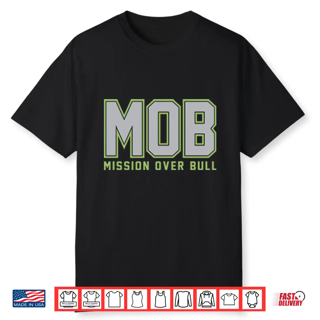 Mob Mission Over Bull Seattle Shirt