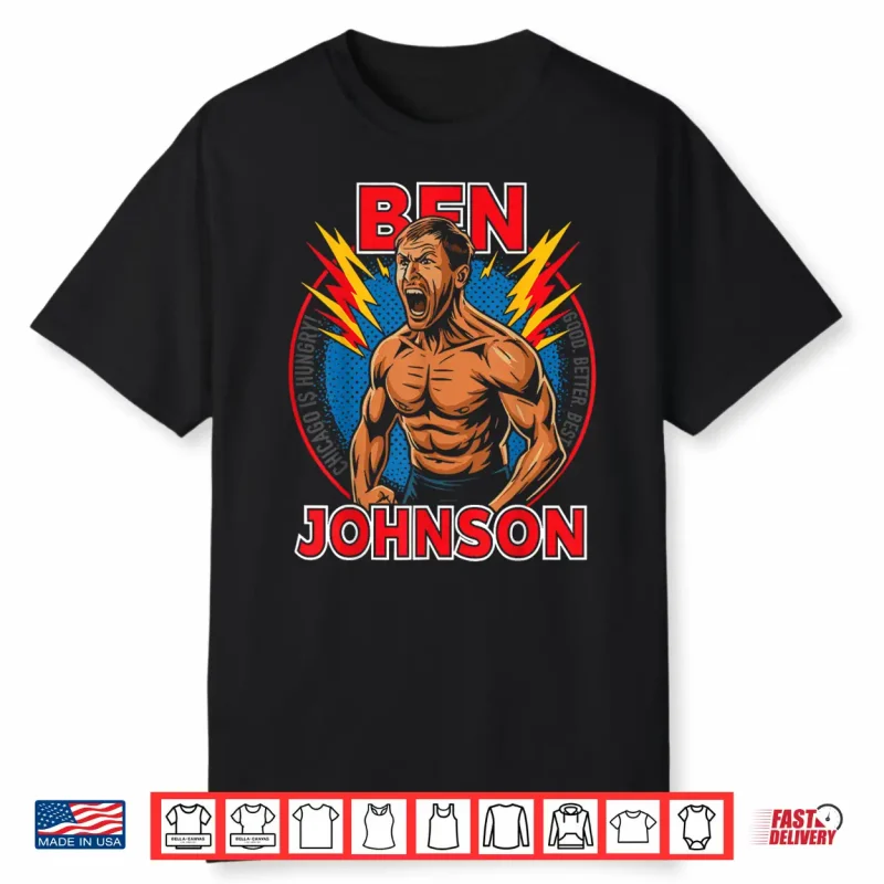 Official Ben Johnson Apparel Shirt