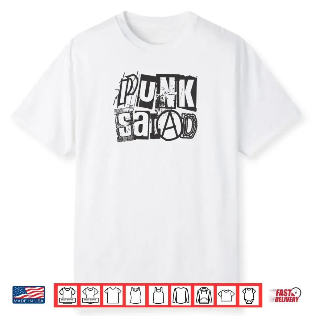 Punk Salad Kitchen Font Logo Shirt 1 Punk Salad Kitchen Font Logo Shirt