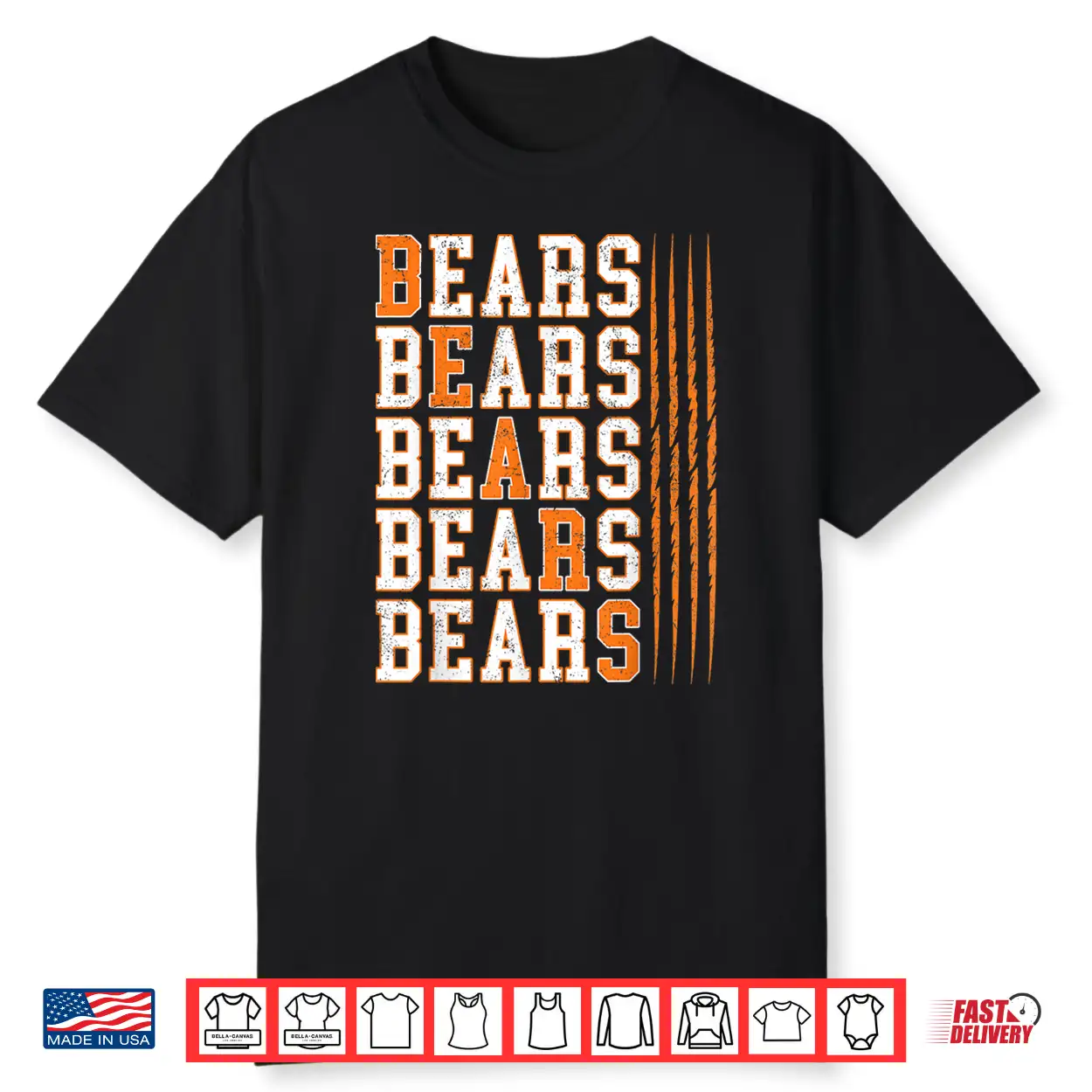 Retro Bear’S Shirt For Men Women Boys Girls Kids Shirt