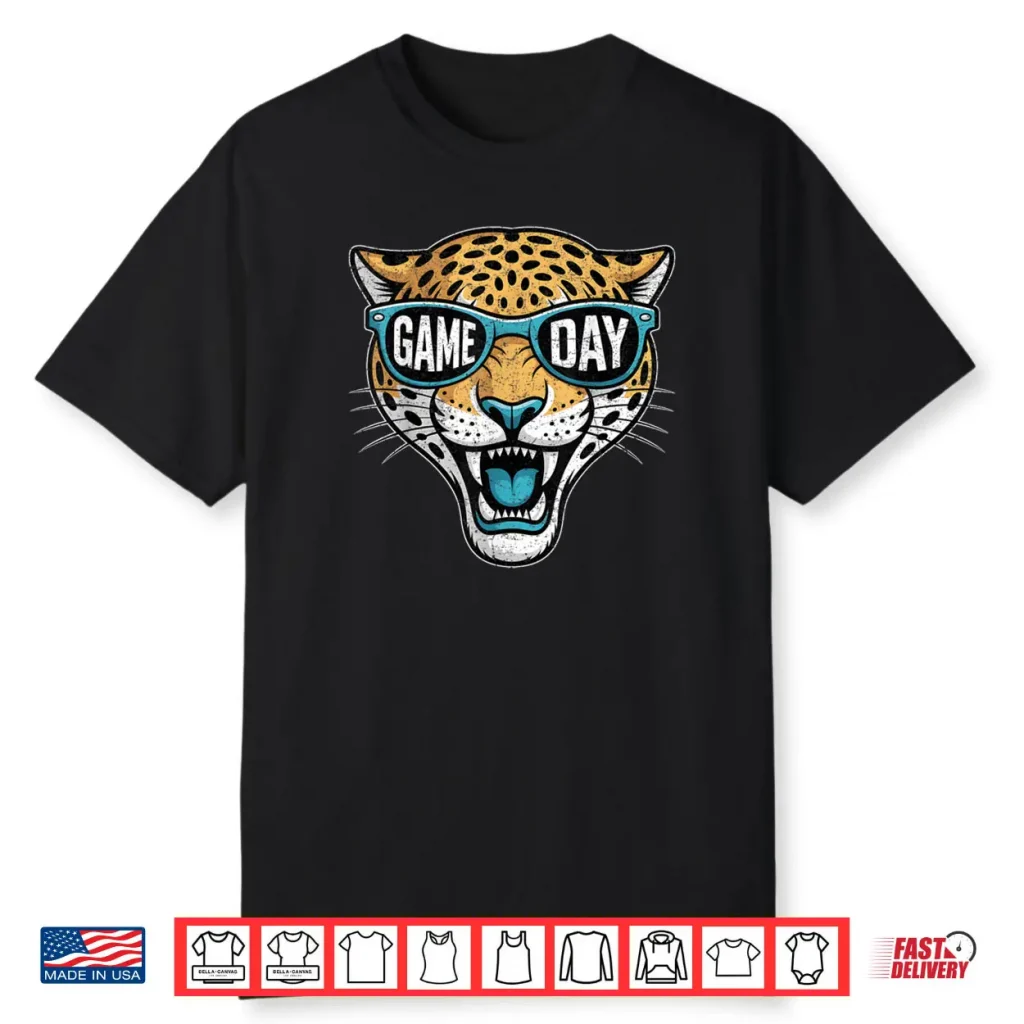 Retro Game Day Jaguar Shirt