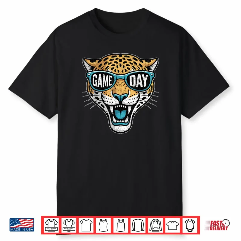Retro Game Day Jaguar Shirt