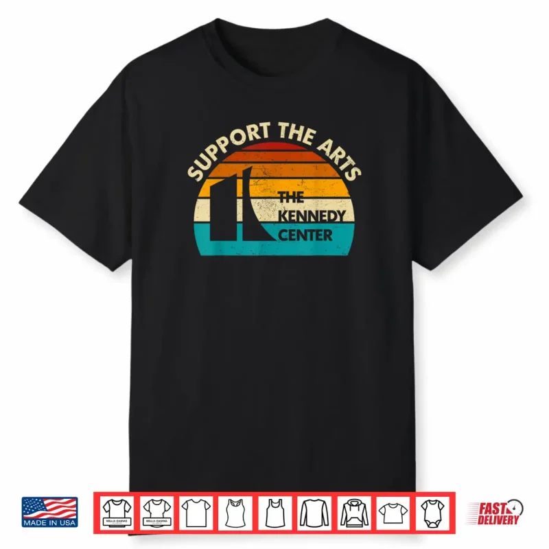 Retro Vintage Kennedy Center Protest Tee Supporting The Arts Shirt