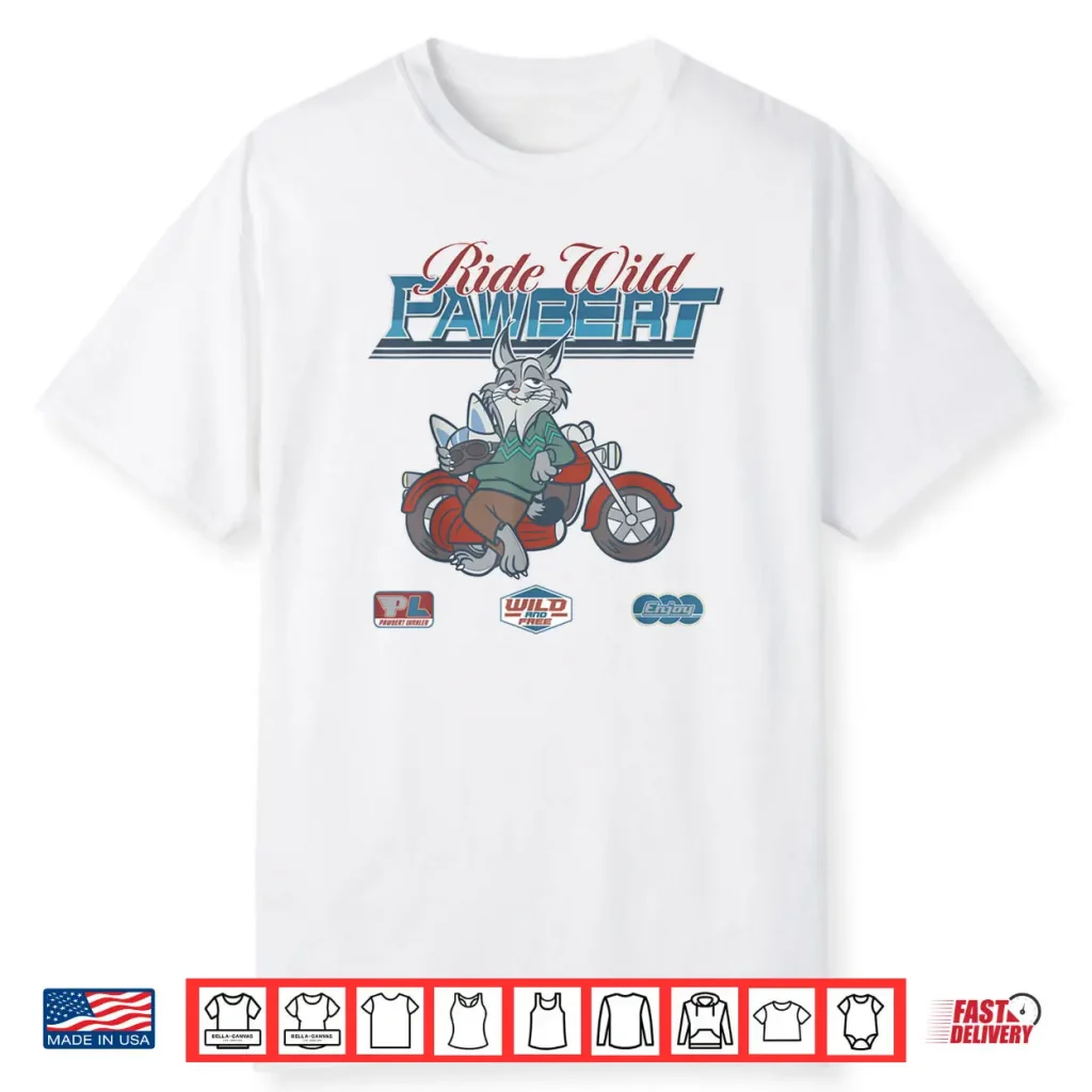 Ride Wild Pawbert Lynxley Wild and Free Shirt 1 Ride Wild Pawbert Lynxley Wild and Free Shirt